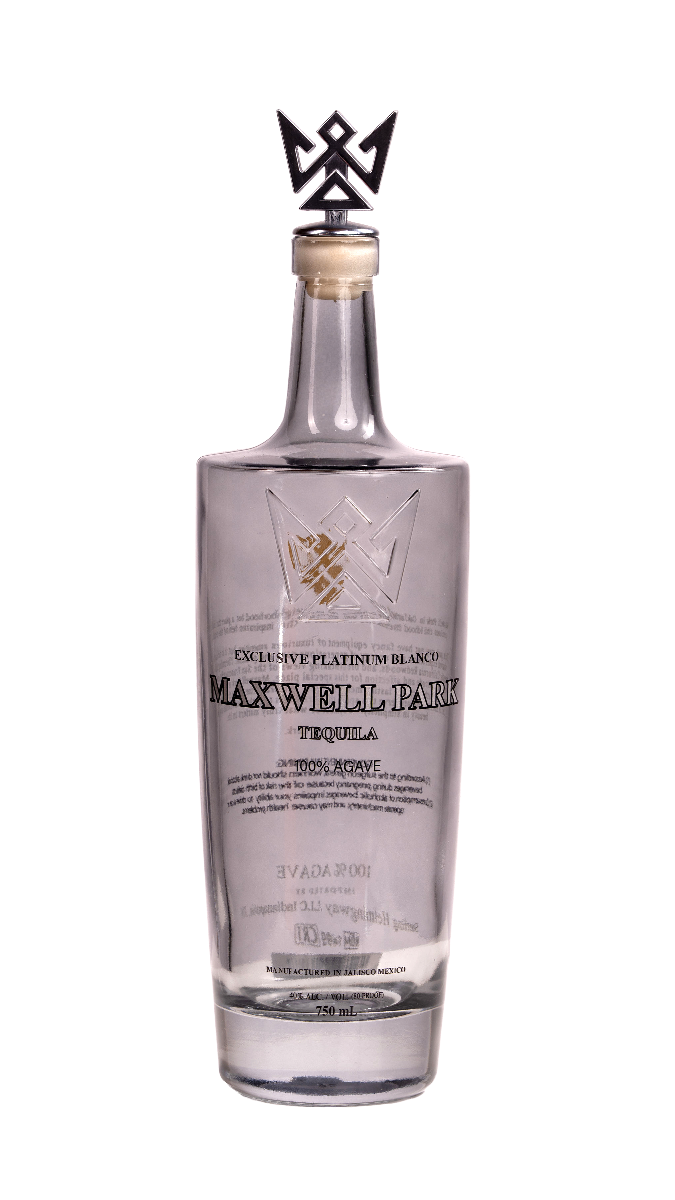 Maxwell Park Platinum Blanco Tequila bottle
