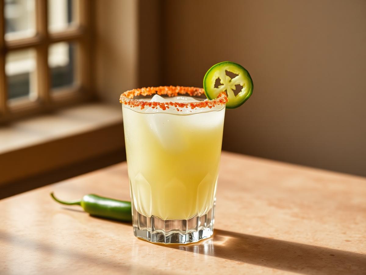 Spicy Cucumber Margarita
